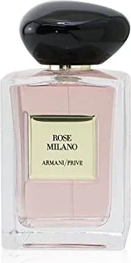 Giorgio Armani Armani Prive - Rose Milano Eau De Toilette 100 ml für Frauen - Luxuriöses Parfum für Frauen, inspiriert von der Schönheit der Rose, ideal für besondere Anlässe und verleiht einen Hauch von Eleganz.