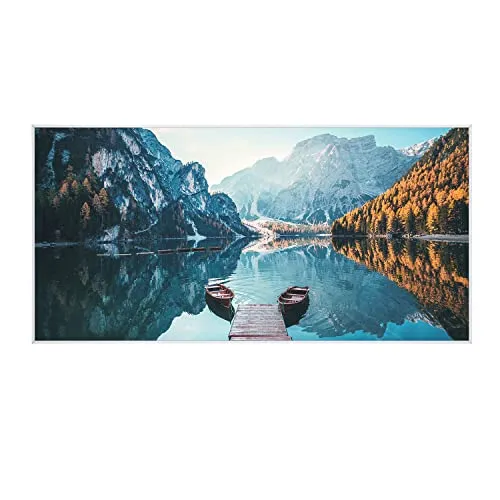 Klarstein Heizkörper Wonderwall Air Art Smart 700W - Infrarotheizung mit 700W, energieeffizient und steuerbar per Smartphone. Bringt Wärme und Design in jeden Raum.