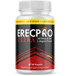 ErecPro Ultra Kapseln | Kraft für den aktiven Mann | einfache Anwendung | Inhalt 60 Kapseln