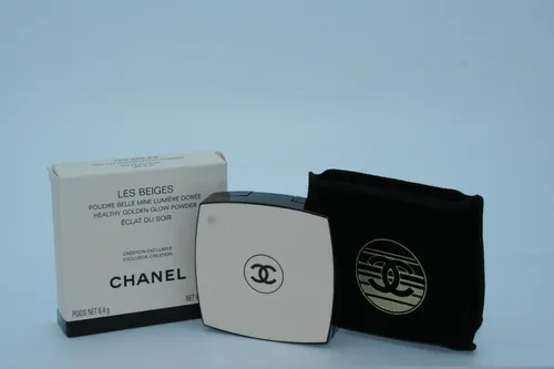 CHANEL LES BEIGES POUDRE BELLE MINE LUMIÈRE DORÉE - Beige Puder für einen strahlenden Teint, leicht und vielseitig für den täglichen Gebrauch, ideal für ein natürliches Finish.