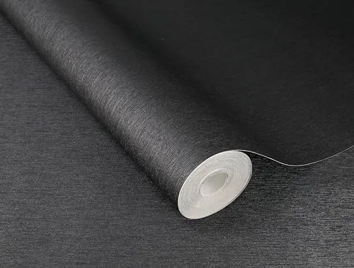 Rasch Vliestapete Einfarbig Linien Struktur Blau Grau Glanz 608724