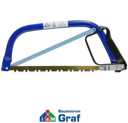 HaWe Kombi-Bügelsäge mit Metallsägeblatt & Hobelzahnblatt Handsäge 300mm #857483