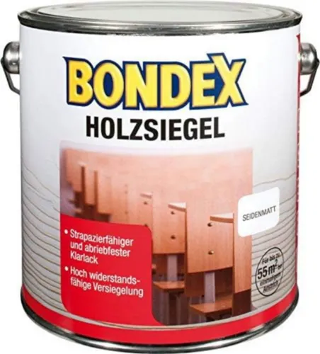 Bondex Holzsiegel Holzlack Möbellack 2,5L farblos SEIDENMATT