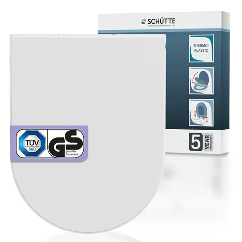 D-Form WC-Sitz mit Absenkautomatik