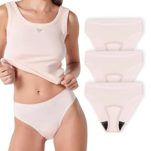 Siegmund Care Damen Slip rosa XL - Inkontinenzunterwäsche mit bis zu 60ml Saugfähigkeit, waschbar und wiederverwendbar für sicheren und diskreten Schutz bei Blasenschwäche.