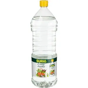 n.v. Surig Essig Essenz 25% - 2000ml für die gute Küche - Essig der Spitzenklasse mit 25% Säure, ideal für marinieren und verfeinern in der Küche. Perfekt für kreative Kochideen!