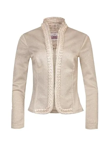 MarJo Damen Trachtenjacke Estela Champagner 36