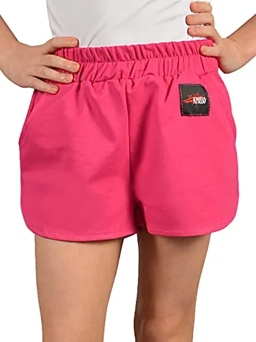 BEZLIT Kinder Mädchen Shorts Hot Pants Kurze Hose 30335 Pink 116/122
