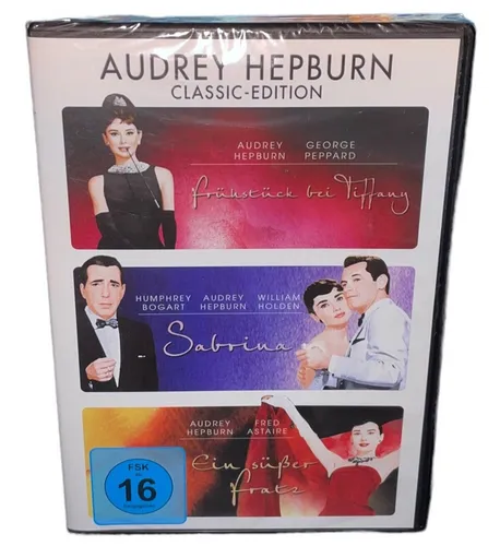 Audrey Hepburn - Classic Edition (2013, DVD Video) - 3 Filme - NEU/OVP/SEALED ✅