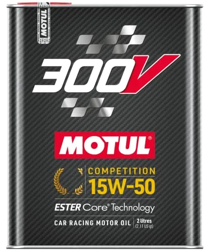 MOTUL Motoröl 15W-50 300V COMPETITION Mineralöl Motor Öl ESTER Core Techn. 2L