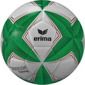 Erima SENZOR-Star Training 2.0 Fußball (7192502) - Green, Größe 4 - Trainingsball für Fußball, langlebig mit weichem Ballkontakt, ideal auch bei Kälte. Perfekte Flugeigenschaften dank 3D-Struktur und robustem PU-Material.