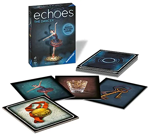 Ravensburger Echoes The Dancer Audio Murder Mystery Spiel für Erwachsene und Kinder ab 14 Jahren - schnelle Spiele, Englische Ausgabe