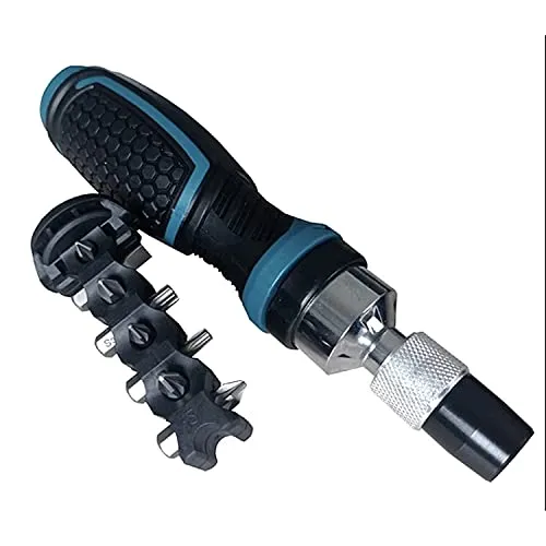 Makita E-10942-12 Ratschen-Schraubendreher und 8-teiliges Bit-Set, 12 Stück