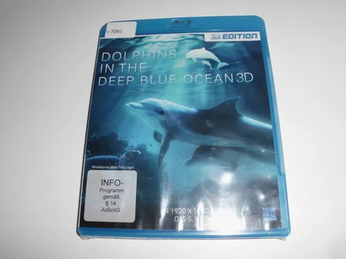 Dolphins In The Deep Blue Ocean 3D (Blu-Ray) - OVP FSK 0