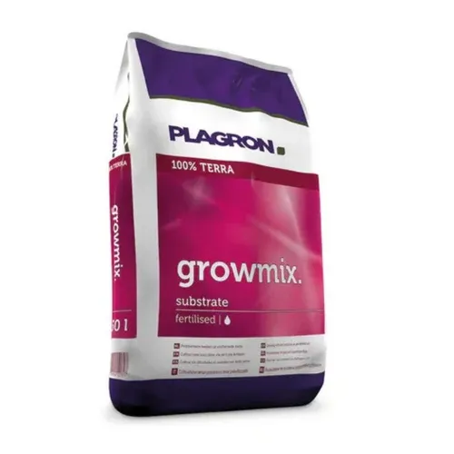 Plagron Pflanzerde Plagron Growmix mit Perlite Sack, mit Mineralisch vorgedüngt, 50 Liter
