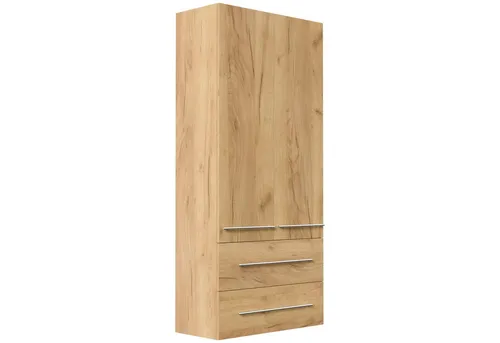 Magnolia Home Hängeschrank Hochschrank XL 176x80cm Eiche Gold