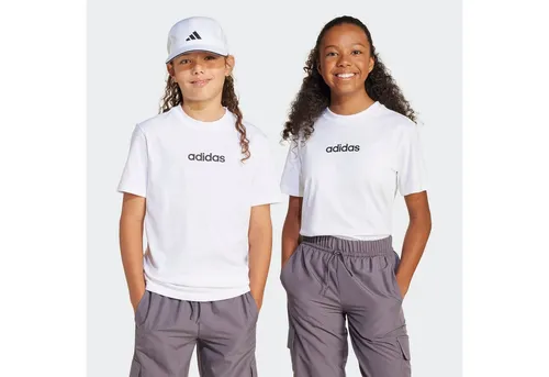adidas Sportswear T-Shirt J LIN TEE 160 sportlicher Stil, Rundhalsausschnitt, lässige Passform