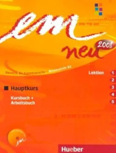 Produktbild em neu 2008 Hauptkurs: Deutsch als Fremdsprache / Kursbuch + Arbeitsbuch, Lektion 1–5 mit Arbeitsbuch-Audio-CD