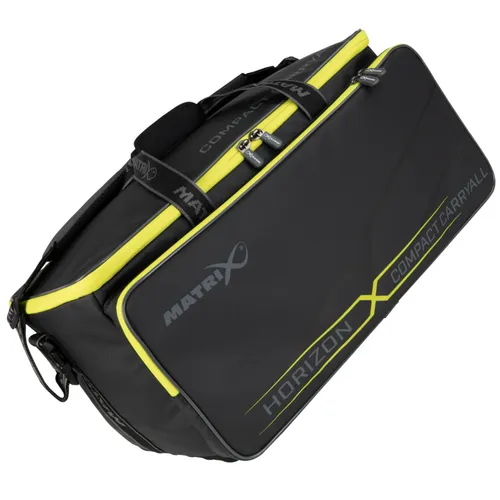 Fox Matrix Horizon Compact Carryall 58x30x30cm - Angeltasche für Angler - Futter- & Köderfischbehälter mit großzügigem Stauraum, ideal für den organisierten Transport Ihrer Angelausrüstung.