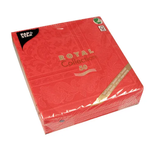 Papierservietten Rot von Serviertten