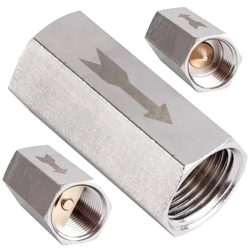 Rückschlagventil Ventil 3/8 Druckluft für Pneumatikleitung Druckluftleitung