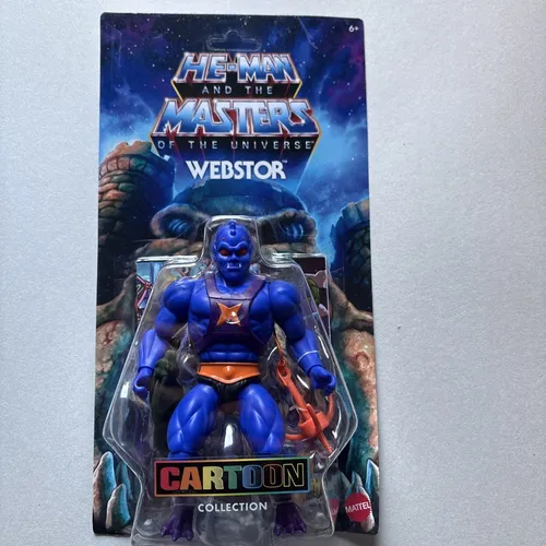 Masters of the Unicerse Actionfigur Webstor OVP Mattel Cartoon Collection