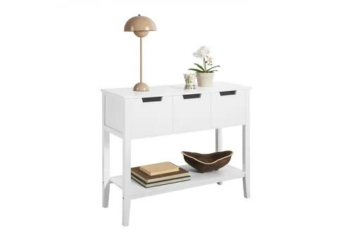 SoBuy Konsolentisch FSB51-W mit 3 Schubladen von SoBuy