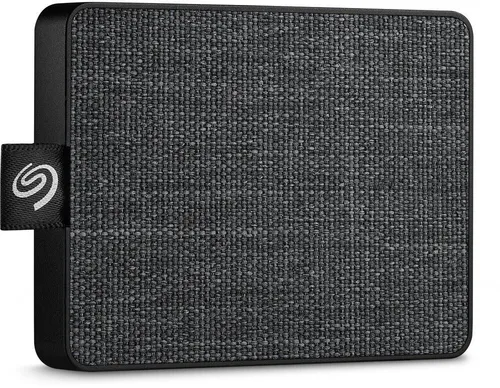 Seagate One Touch SSD 500 GB - Tragbare externe SSD in Schwarz - Externe Festplatte mit 500 GB Speicher, USB 3.2 Gen1 für blitzschnelle Übertragungen, ideal für unterwegs und sicheres Backup.