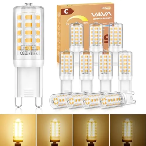 G9 LED Lampe Warmweiß Dimmbar