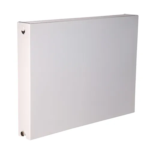 Universal-Planheizkörper Typ 22 - DK 600 x 2000-6 - Eleganter Heizkörper für Niedertemperaturheizungen, mit hochwertiger Epoxydharz-Beschichtung in Verkehrsweiß (RAL9016) für optimale Wärmeleistung.