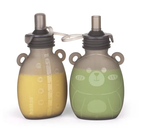 Haakaa Quetschies Happy Bear 2er Set