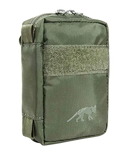 Tasmanian Tiger TT First Aid Mini – Kompaktes Erste Hilfe Set für Unterwegs - Leichtes Erste-Hilfe-Set für 1-2 Personen, ideal für Outdoor-Aktivitäten. Mit nur 120g und handlichen Maßen perfekt für Wanderungen. Befestigungsmöglichkeit am Gürtel für einfachen Transport.
