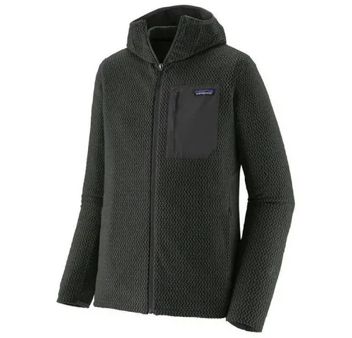 Patagonia M's R1 Air Full-Zip Hoody - Leichtes Fleece für kaltes Wetter - Wanderjacke aus 100% Recycling-Polyester, extrem atmungsaktiv und schnell trocknend. Ideal für Outdoor-Aktivitäten mit durchgehendem Zipper für optimale Ventilation.
