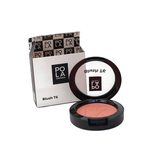 Pola Cosmetics Rouge Blush T6 (Blush) 5.8 g - Hochpigmentierter Blush für einen strahlenden Teint, leicht aufzutragen und langanhaltend. Ideal für jeden Anlass und sorgt für einen frischen Look.