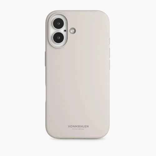 Vonmählen Cover für Apple iPhone 16 - Soft Silicone Case (Cremefarben) - Apple Cases, Taschen und Cover, bietet optimalen Schutz und ein angenehmes Handgefühl mit stilvollem Design in Cremefarbe.