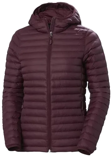 Helly Hansen W Sirdal Hooded Insulator Jacke hickory (658) S - Outdoor Freizeitjacken für Damen mit innovativer ECOLoft Air SR-Isolierung für optimale Wärme und Nässebeständigkeit. Ideal für alle Outdoor-Aktivitäten!