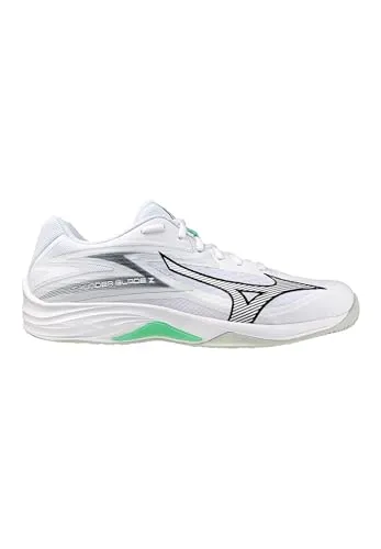 Mizuno THUNDER BLADE Z Hallenschuhe Unisex Indoor - Komfortabel und leicht - Hallenschuhe für Volleyball, mit atmungsaktivem Obermaterial und abriebfester Sohle für optimalen Grip. Ideal für schnelle Bewegungen und Sprünge, perfekt für Einsteiger.
