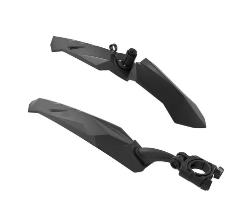 MidGard Schutzblech Fahrrad E-Bike Vorne & Hinten 24-29 Zoll MTB Kotflügel Schmutzfänger (2 St., 2 Schutzbleche für Vorne & Hinten)