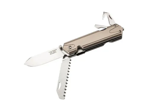 Herbertz Taschenmesser mit 7 Funktionen - Küchenmesser mit 7 praktischen Funktionen, ideal für Outdoor-Aktivitäten und den täglichen Gebrauch.