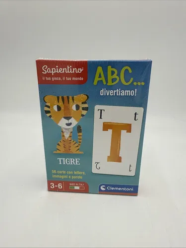 Clementoni Sapientino ABC Divertiamo Lernspiel Elefant Alphabet Sprache ab 3 J.
