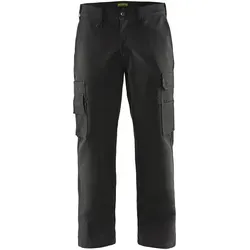 Blakläder Arbeitshose Profil 1400 - Schwarz C48 - Arbeits- & Schutzkleidung: Strapazierfähige Arbeitshose mit schrägen Taschen, geknöpfter Gesäßtasche und Beintaschen für optimale Funktionalität und Komfort.