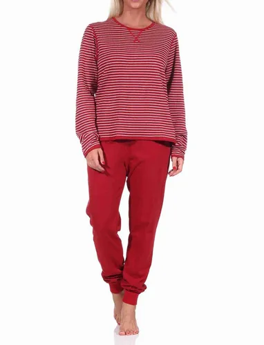 Normann Pyjama Damen Wende Pyjama langarm Schlafanzug - 222 10 691
