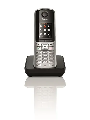 Gigaset S810H Telefon - Schnurlostelefon mit Farbdisplay - Festnetztelefon mit HDSP Klang, Bluetooth-Headset-Anschluss und umfangreichen Funktionen wie Baby-Phone und SMS-Funktion. Ideal für Zuhause oder Büro.