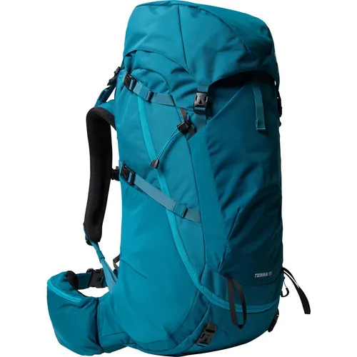 The North Face Womens Terra 55 Rucksack - Trekking- und Reiserucksack für Damen, mit damenspezifischem Design für optimalen Tragekomfort und einem Fassungsvermögen von 55 Litern für ausgedehnte Abenteuer.