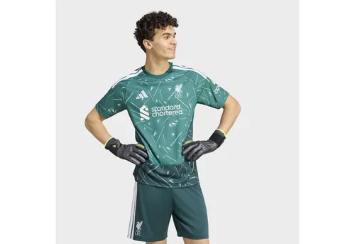 ADIDAS Liverpool FC 26/27 Torwarttrikot - Erlebe die Fußballgeschichte mit dem ADIDAS Liverpool FC 26/27 Torwarttrikot. Hochwertiger Doppelstrick und Climacool-Technologie sorgen für optimalen Tragekomfort und Bewegungsfreiheit – ideal für Fans und Spieler!