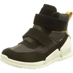 Ecco Biom K1 Ankle Boot 71176260450 (32/black) - Robuste Klettstiefel für Kids - Stiefel mit Gore-Tex: wasserdicht, winddicht und atmungsaktiv. Flexibel und rutschhemmend, ideal für abenteuerlustige Jungen.