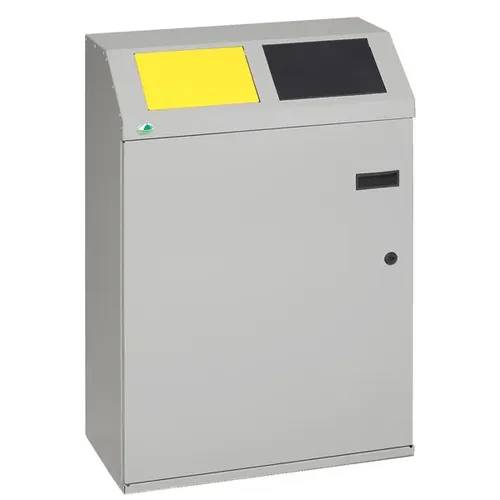 Mülltrennsystem VAR Wertstoffsortiersystem 2-fach 100 L von VAR