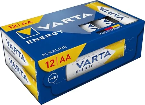 VARTA Batterien AA, 12 Stück Cube, Energy von VARTA