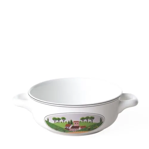 Villeroy & Boch Tasse Design Naif Suppentasse 0,45l - Thermobehälter aus Premium Porzellan, spülmaschinenfest und mikrowellensicher. Ideal für Suppen und Eintöpfe – ein attraktiver Blickfang für Ihre Tischdekoration.