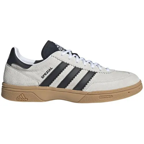 adidas Performance Handballschuhe HB SPEZIAL M – Weiß 38 2/3 EU - Hochwertige Hallenschuhe für Handballspieler in Größe 38 2/3. Robustes Leder-Obermaterial sorgt für Langlebigkeit und perfekten Halt auf dem Spielfeld.